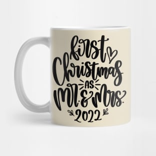 First Christmas as Mr. and Mrs. 2022 Mug